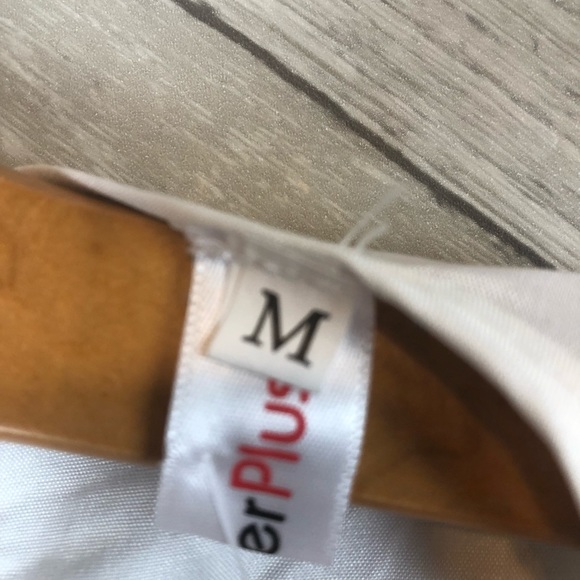 NWT OC Order Plus White Blouse Size Medium - Picture 6 of 7